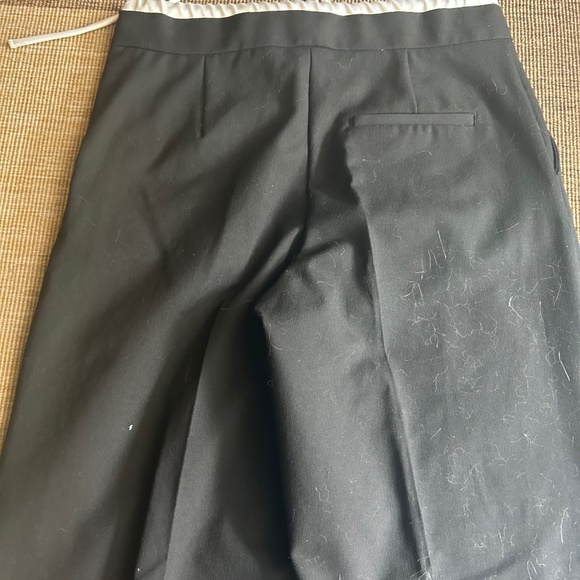 Wide leg pants with drawstring detail - Picture 4 of 4